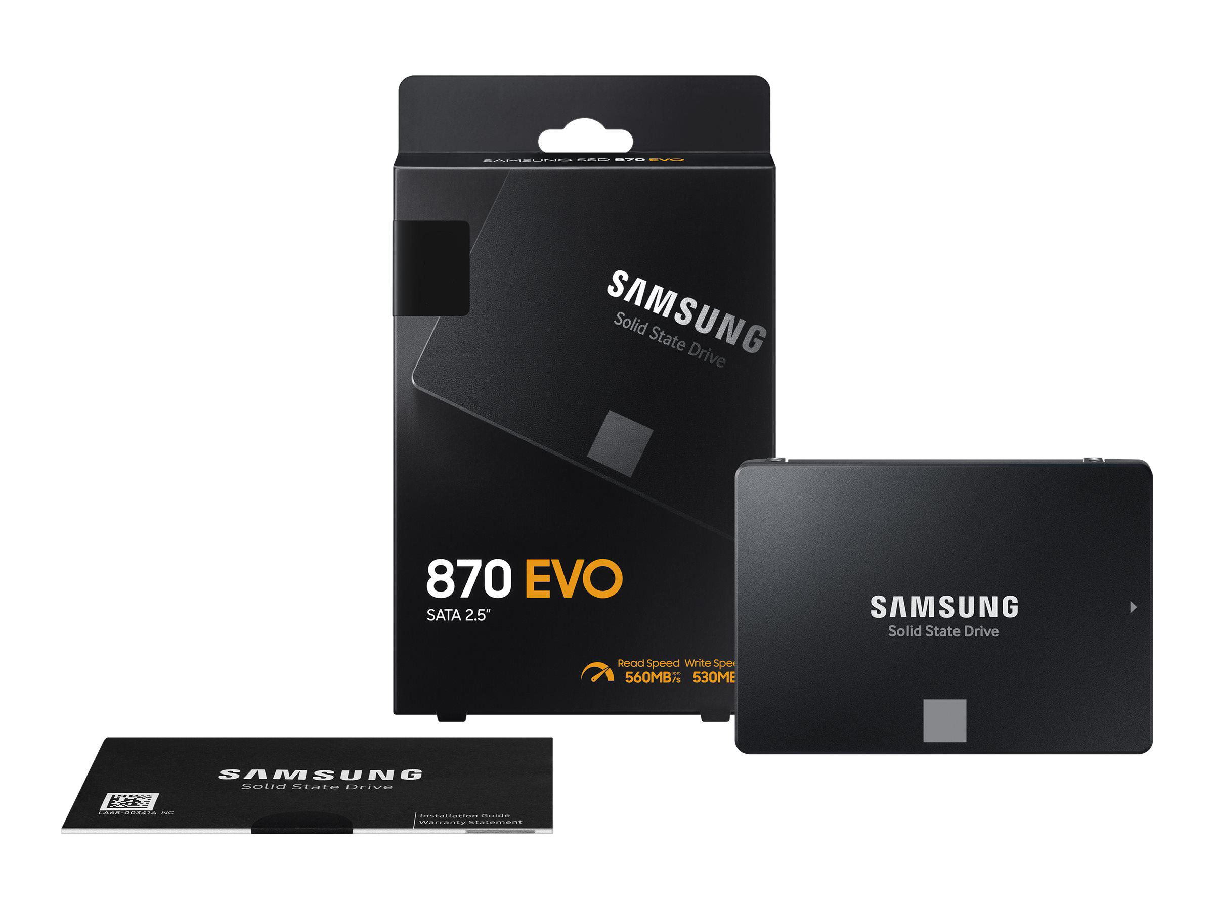 Interne SSD Festplatte Samsung 870 EVO 250GB 500GB 1TB 2TB