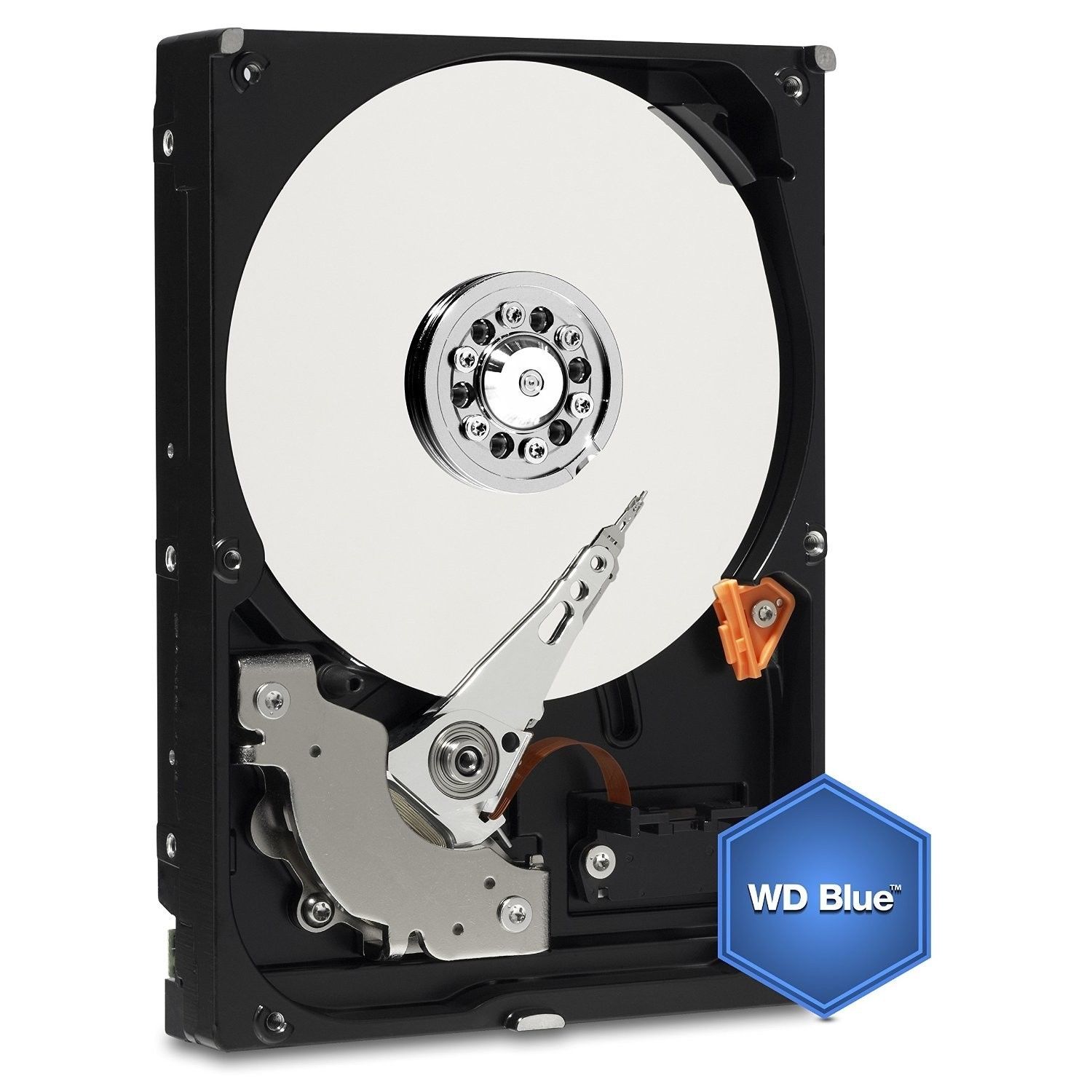 3,5" 4000 GB interne Festplatte Western Digital WD40EZAZ WD Blue 4TB